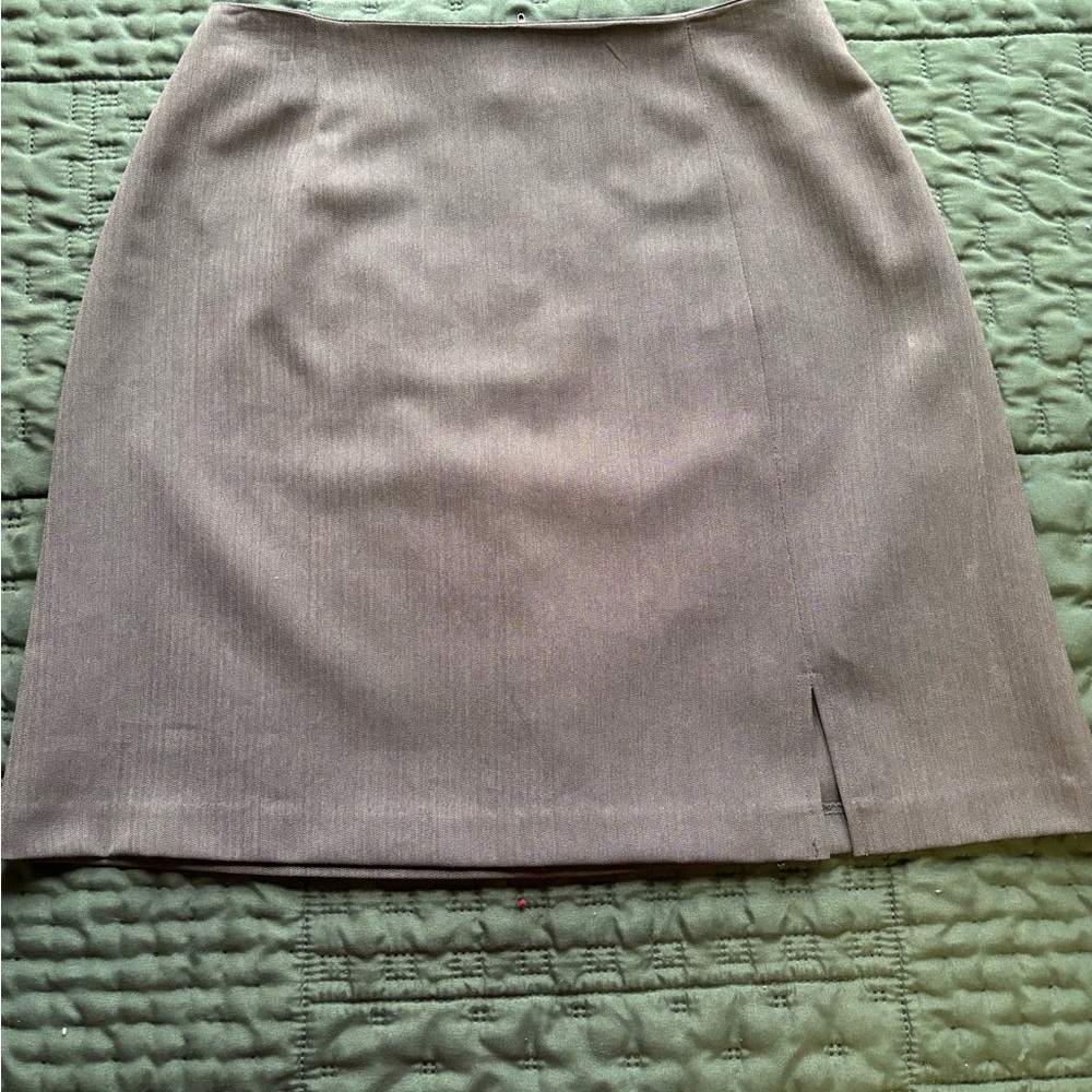 Elegant Gray Women's Skirt